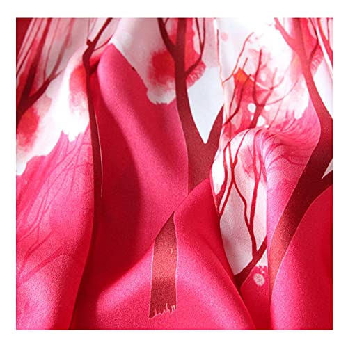 MEISEE 100% Mulberry Silk Long Scarf for Women Large Oblong Sunscreen Shawls Wraps Neck Headscarf Hair Wraps with Gift Packed (Houndstooth)3