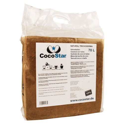 Preisvergleich Produktbild CocoStar Kokosballen, 5kg für 70 l Substrat