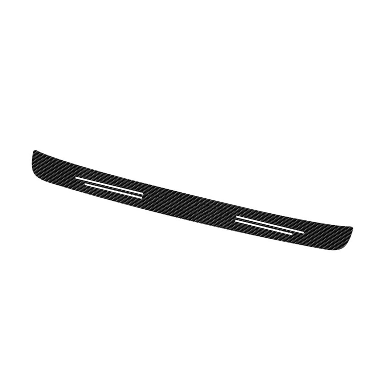 Tira Protectora de Parachoques Protector de Fibra Carbono Cuero para Placa protección Maletero Coche Pegatinas para Parachoques Trasero para Kia para Sorento