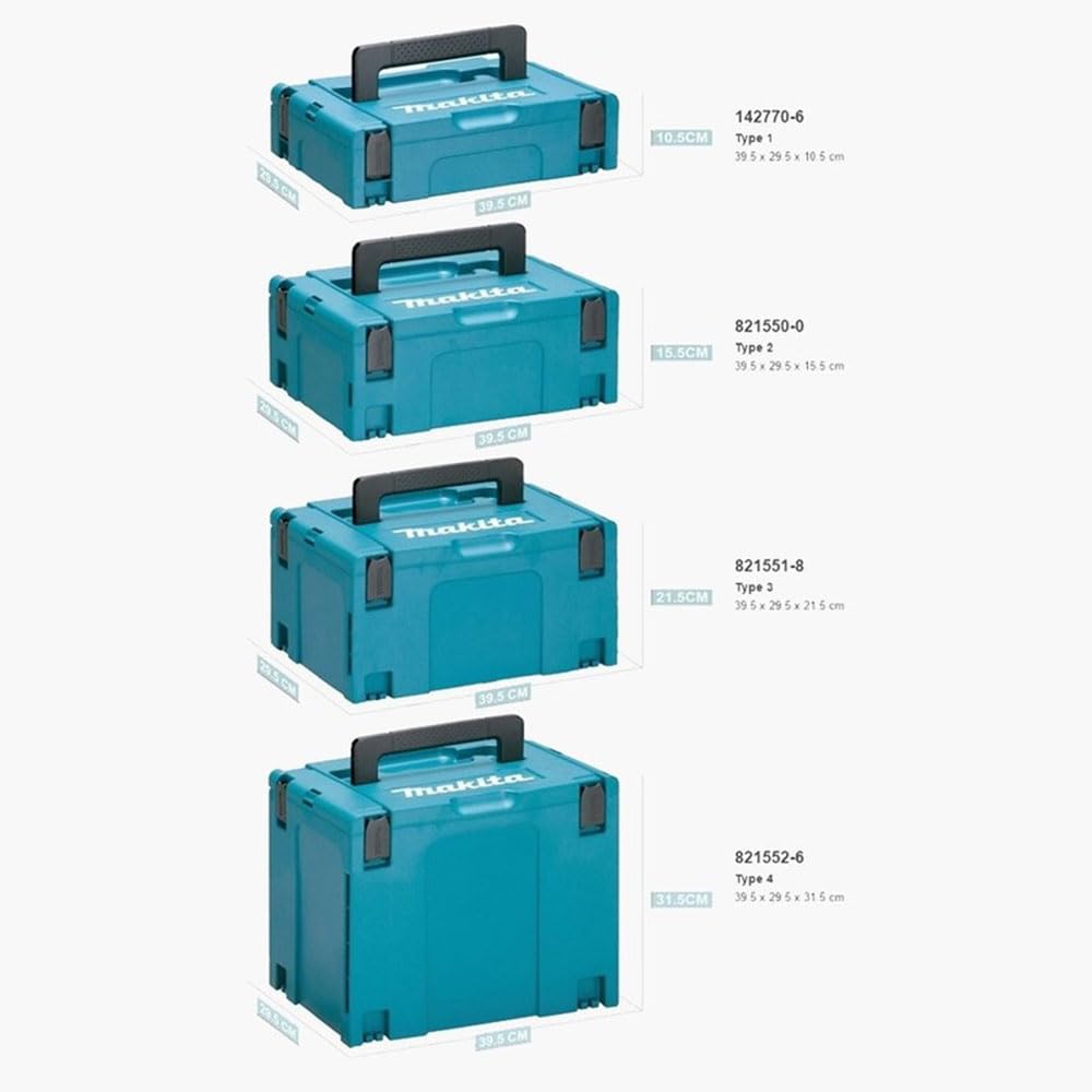 Makita Xpack - TR00000001 + DC18RD + DC18RC + MakPac1,2,3,4 + DHR243Z + DGA506Z + DTD153Z + 4x5Ah