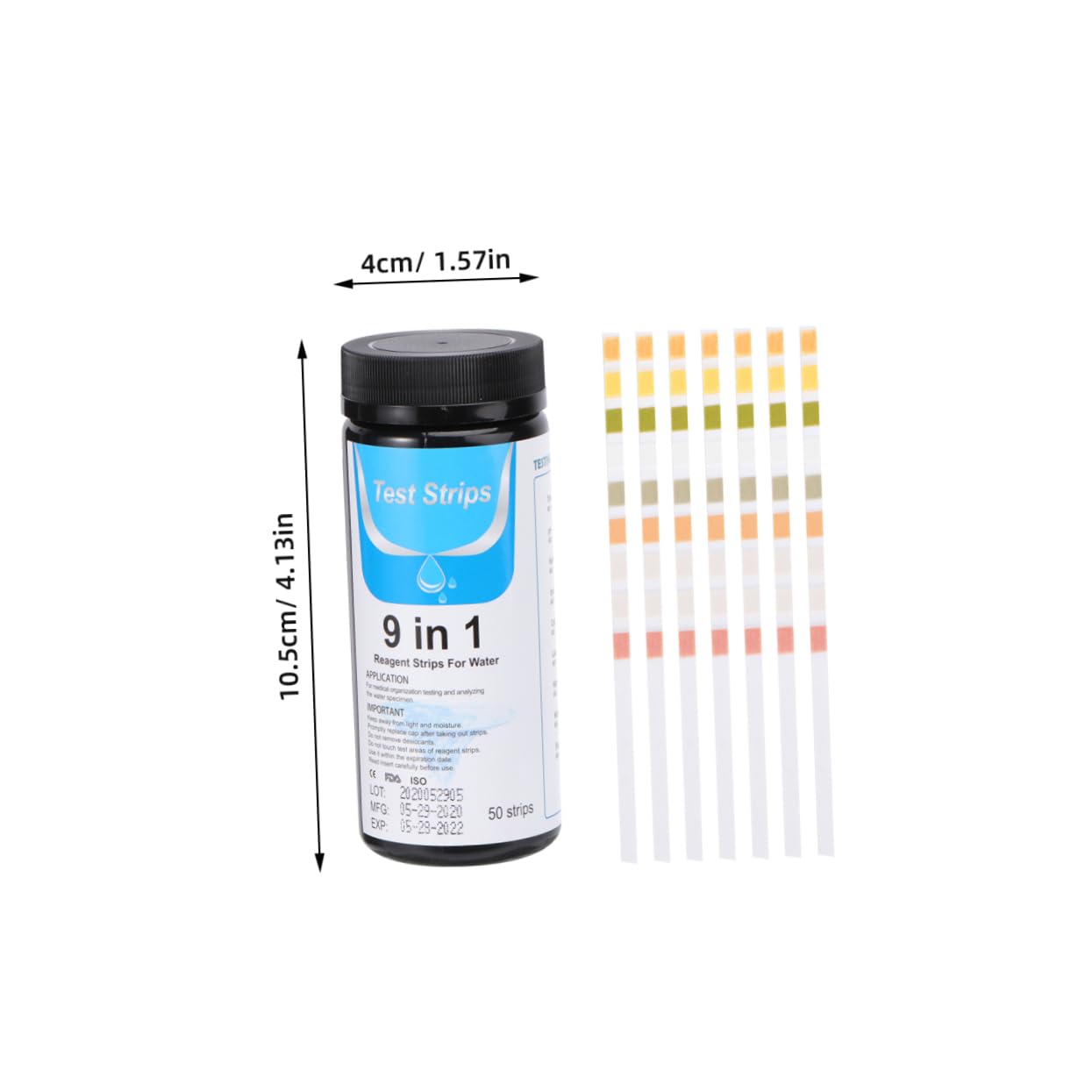 150pezzi Reattive Per Test Della Kit Test Ph Per Acquari e Potabile Facile