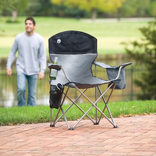 Coleman Coleman Portable Camping Chair with 4-Can Cooler の商品画像 1
