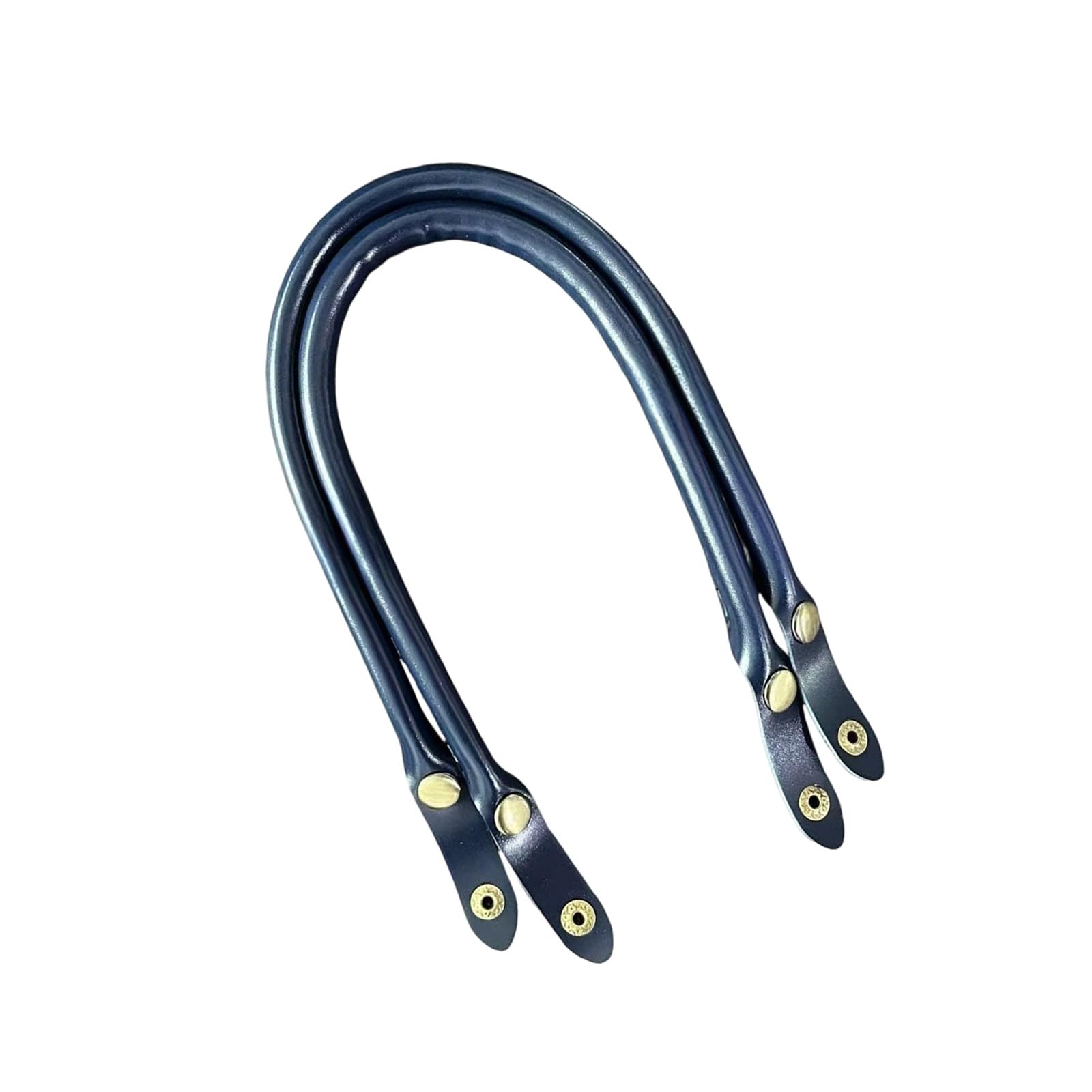 PU Leather Handles 47cm With Quick-Release Snaps Interchangeable Strap For Tote Bags Briefcases Travel Accessories Easy Install PU Handbag Handle