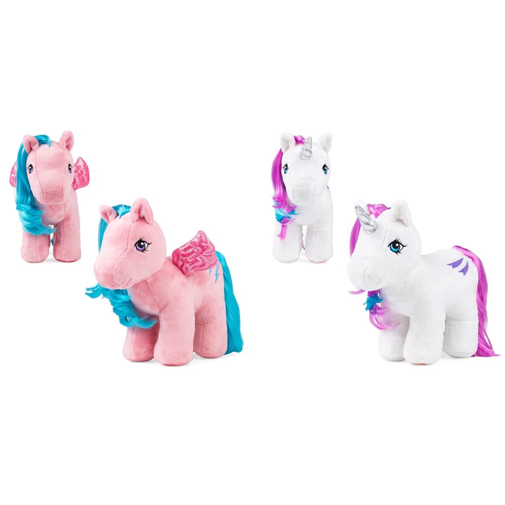 My Little Pony 35331 40th Anniversary Plush Firefly & 35333 40th Anniversary Plush Glory