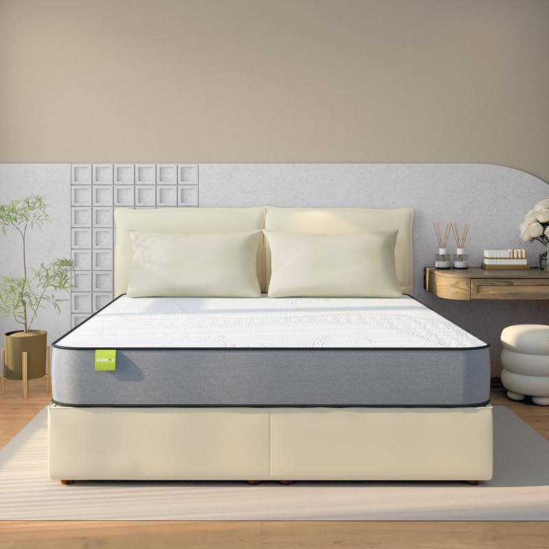 wakeup INDIA | PureLuxe Mattress | Latex Ortho Foam | 10 Years Warranty | Single Size 75x36x5 Inch Mattress | Medium Firm
