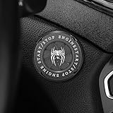 ZOSTLAND Rotary Push Start Button Cover, Anti-Scratch, Suitable for Cars, SUV, Trucks, Minivan, Motorcycles Etc.