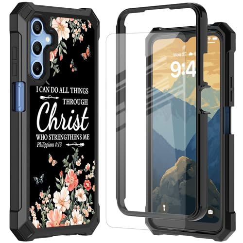 Coque Samsung Galaxy A16 5G avec verset biblique pour le quotidien