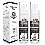 Accyoiu 2 Pack Cat Deterrent Spray, Cat Repellent Spray, Anti Cat Scratch Marking for Furniture Sofas Rugs Curtains, Effective Training Behavior for Kitties Indoor & Outdoor