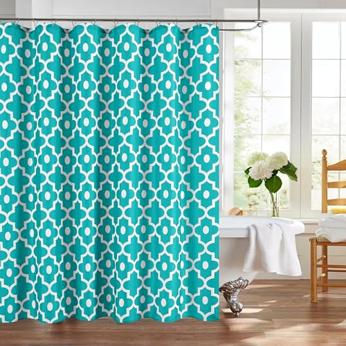 bath best turquoise shower curtain