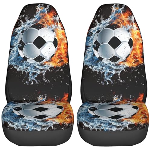 Couvre sièges auto football antidérapant et amovible pour intérieur camion et SUV