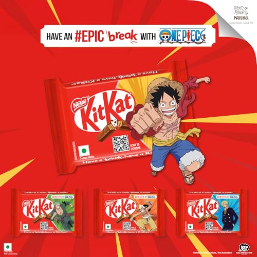 Image of KIT KAT 4 Fingers Choco Coated Wafer Bar, 38.5 g