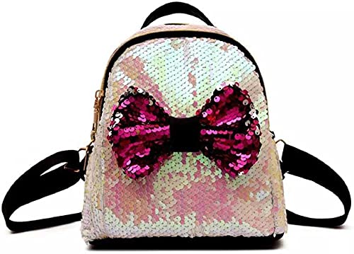 DIVING DEEP Small 10 L Backpack Backpack Womens kids Girls Sequins Mini Small Picnic Outdoor /Tutions/ college Backpack for Girls