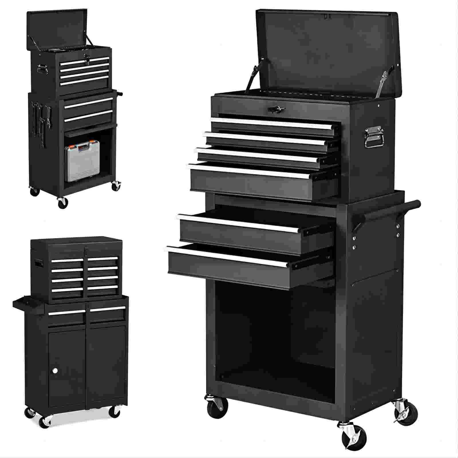 Buy Xshelley Rolling Tool Chest, Rolling Tool Box with Wheels, Rolling