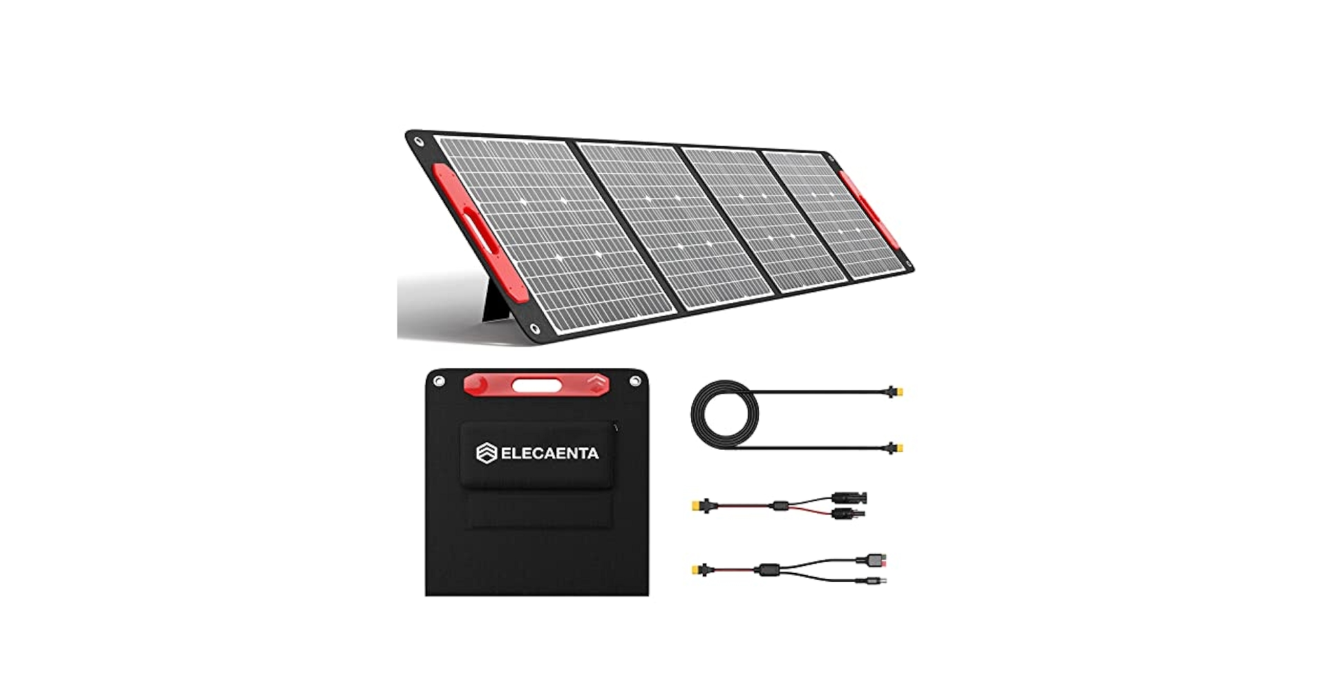 Amazon.com : ELECAENTA 200W Portable Solar Panel, 25% High