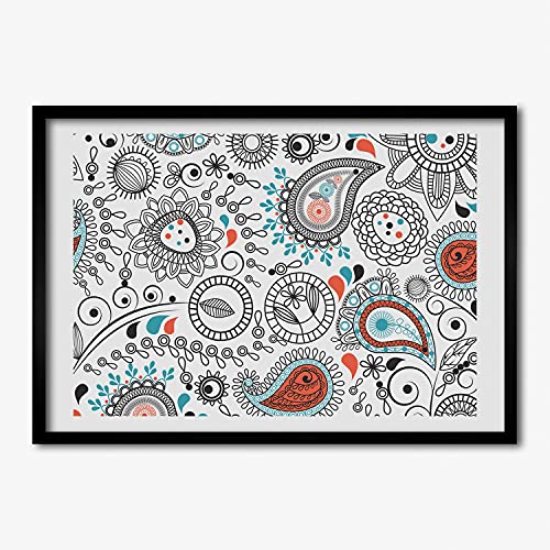 Cadre bois moderne 70x50 cm Tulup pour encadrer et préserver vos affiches