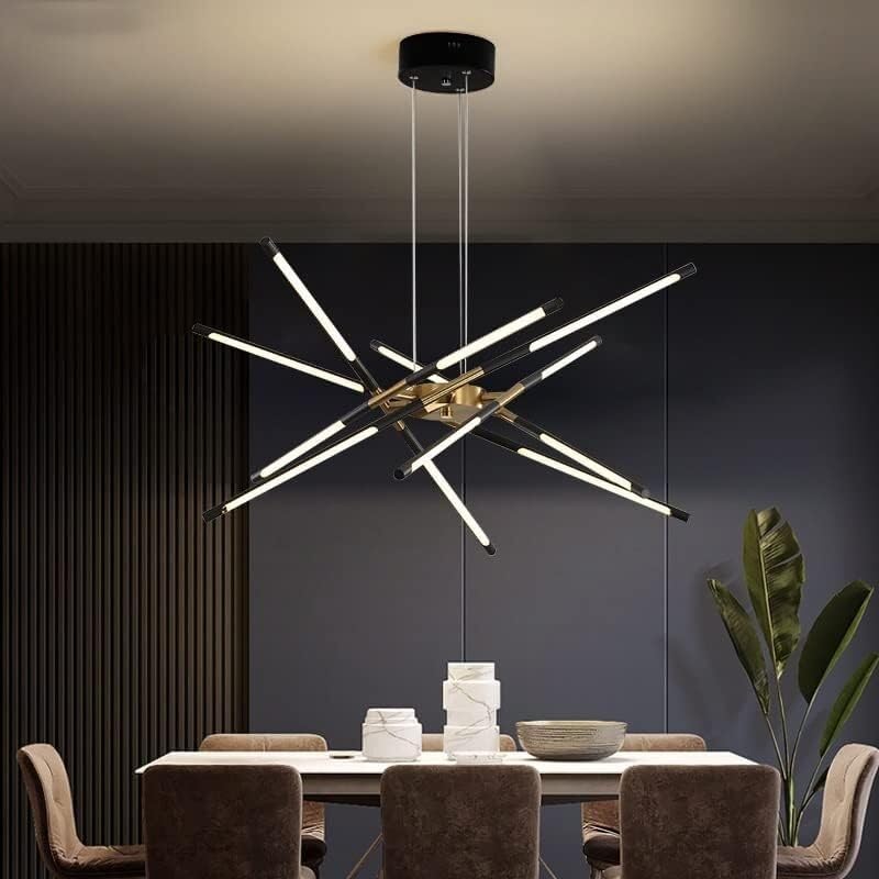 Suspension LED 72W luminaire haut de gamme à intensité réglable pour salon - 2