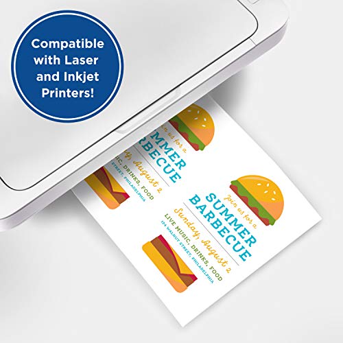 Printworks White Cardstock, Standard, 67 Lb. Vellum, 92 Bright, 250 Sheets, 8.5 X 11, For Office, Home & School Printing, Craft Projects (00564) #TOP3