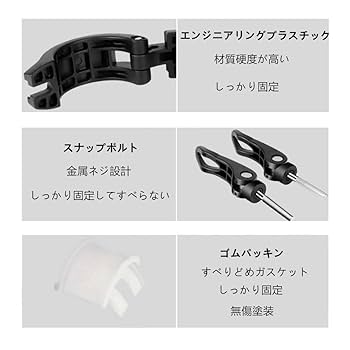 Amazon.co.jp: YACHUN 自転車 ライトホルダー 懐中電灯ホルダー