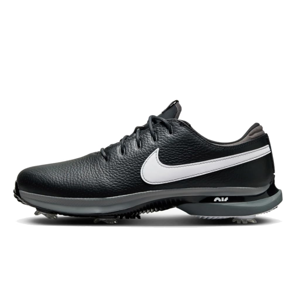 NikeAir Zoom Victory Tour 3 Men's Golf Shoes (DV6798-010, Black/White-Iron Grey-LT Smoke Grey)
