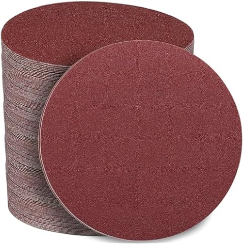 STEBRUAM 100pcs Sanding Discs for Orbital Sanders Cover