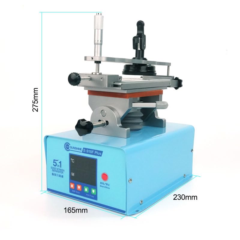 Image of Sunshine S-918F Plus 5 in 1 360 Rotation Multi-Function Curved Screen Separator