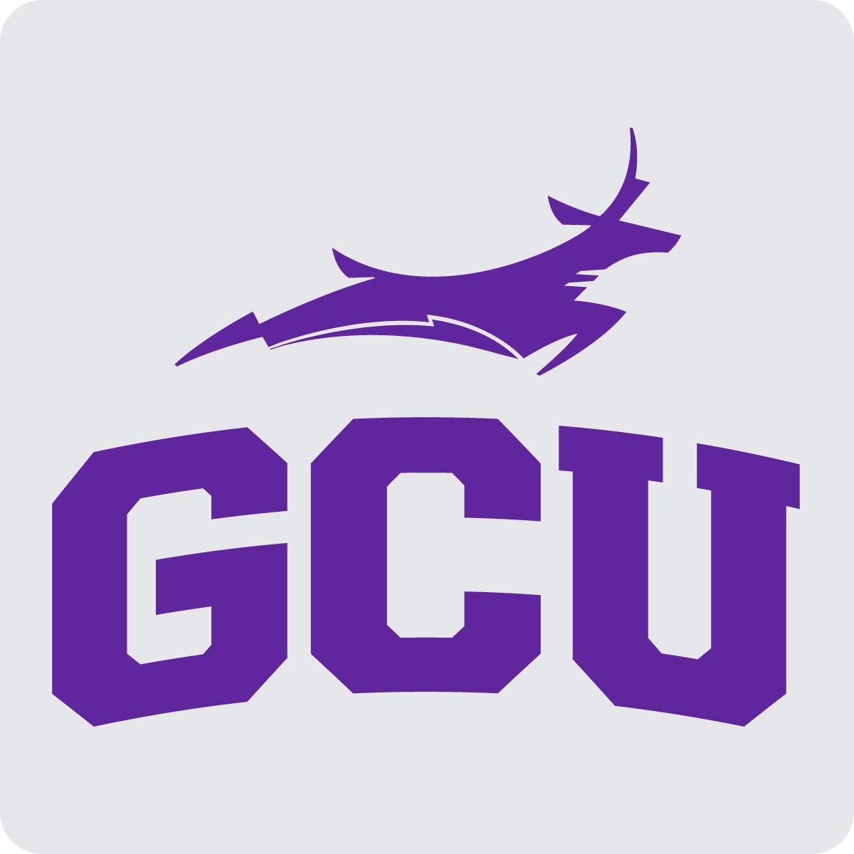 Grand Canyon University Lopes Acrylic Coaster 4-Pack Officially Licensed Collegiate Product