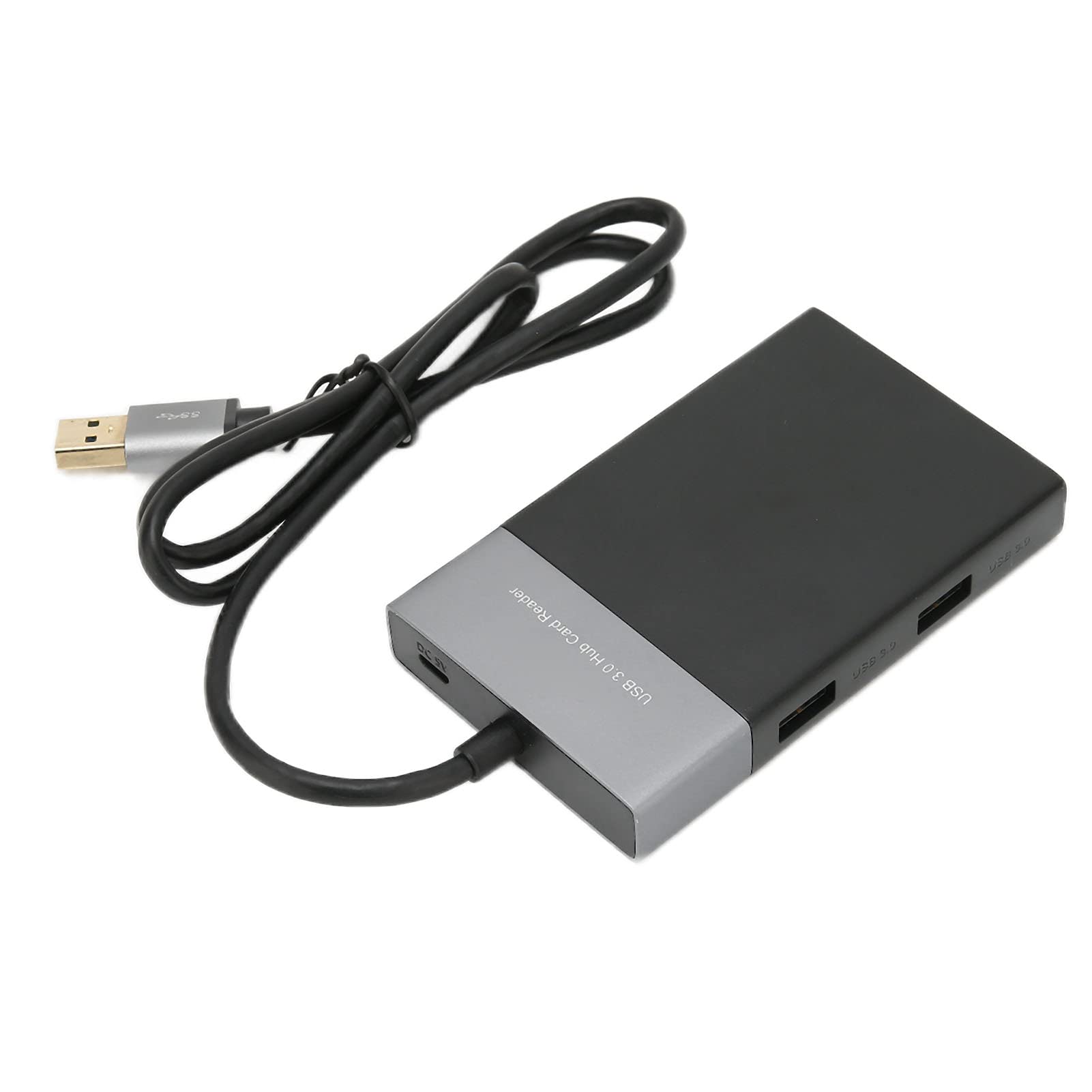 Lector de Tarjetas Versátil Adaptador USB3.0 6 en 1 de Alto Rendimiento para Vista OS X, Lector de Tarjetas de Almacenamiento Multifunción sin Unidad para Computadoras Portátiles