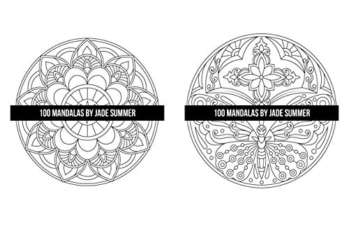 Image of Mandala Coloring Book: For Adults with 100 Magical Mandalas