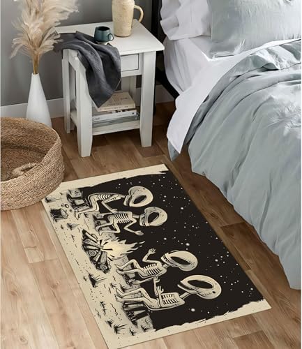 Tapete Decorativo con Diseño de Alien Cartoon 24x36 pulgadas miniatura 5