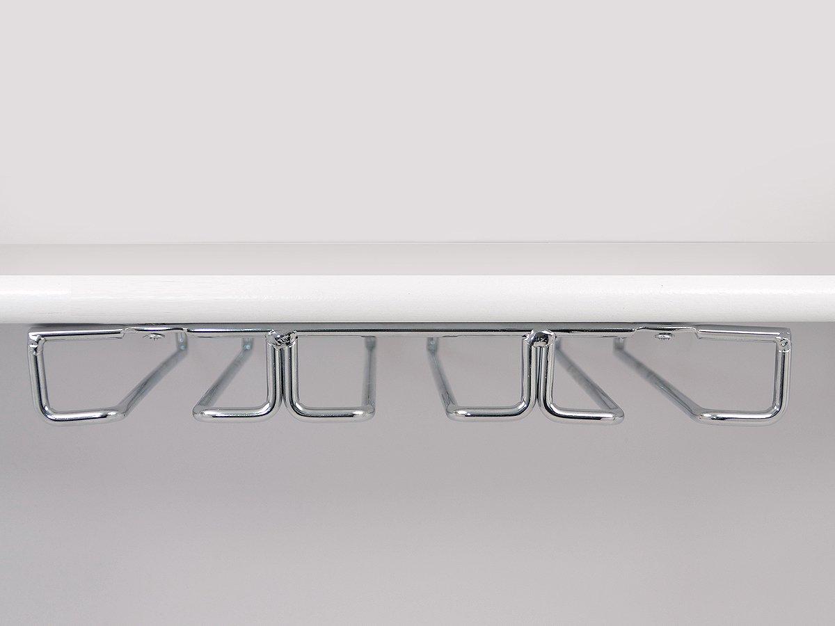 Sorbus Wine Glass Rack - Under Cabinet Storage -5 Sorbus Wine Glass Rack - Under Cabinet Storage -5