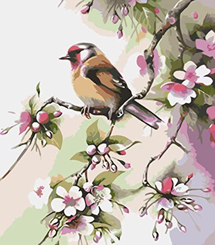 Point de croix débutant oiseau pour décorer votre salon cet hiver