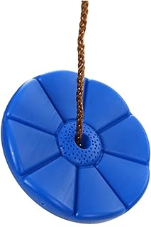INOOMP Child Swing Outdoor Kids Swing Indoor Swing Disc Swing Disc Swing Seat Childrens Swing The Swing Hanging Plate Blue Swing Outdoor for Kids Disk Swing Bench Swings for Outside
