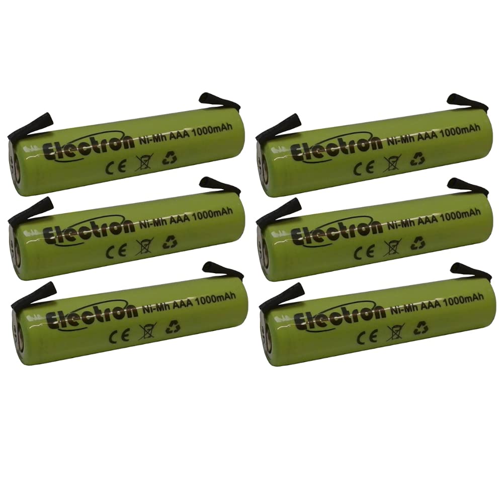 Pilas Recargables Aaa 10x Batteria Ricaricabile Ni-Mh Ministilo Mini Stilo AAA 1,2V 600mAh Con Linguette Lamelle Terminali A Saldare Per Pacco Pacchi Batteria Honor 90 512 GB - Foto 7