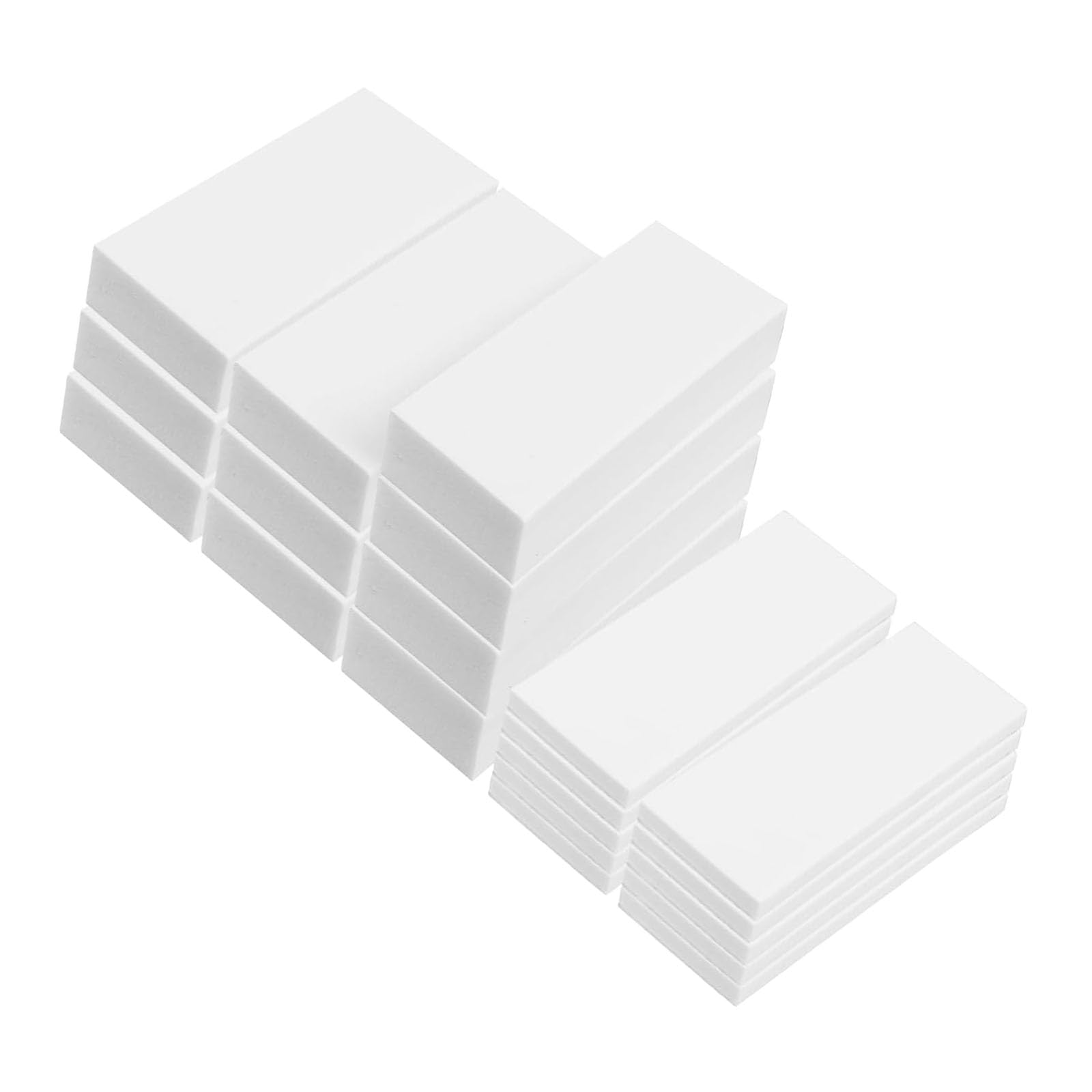Auto Adhesive Furniture Protectors Foam Anti Shake Pads Noise Dampening Suitable for Headboard Noise Reduction 20pcs Headboard Stoppers for Wall
