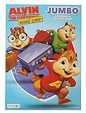 ALVIN AND THE CHIPMUNKS THE ROAD CHIP, JUMBO COLORING AND ACTIVITY BOOK