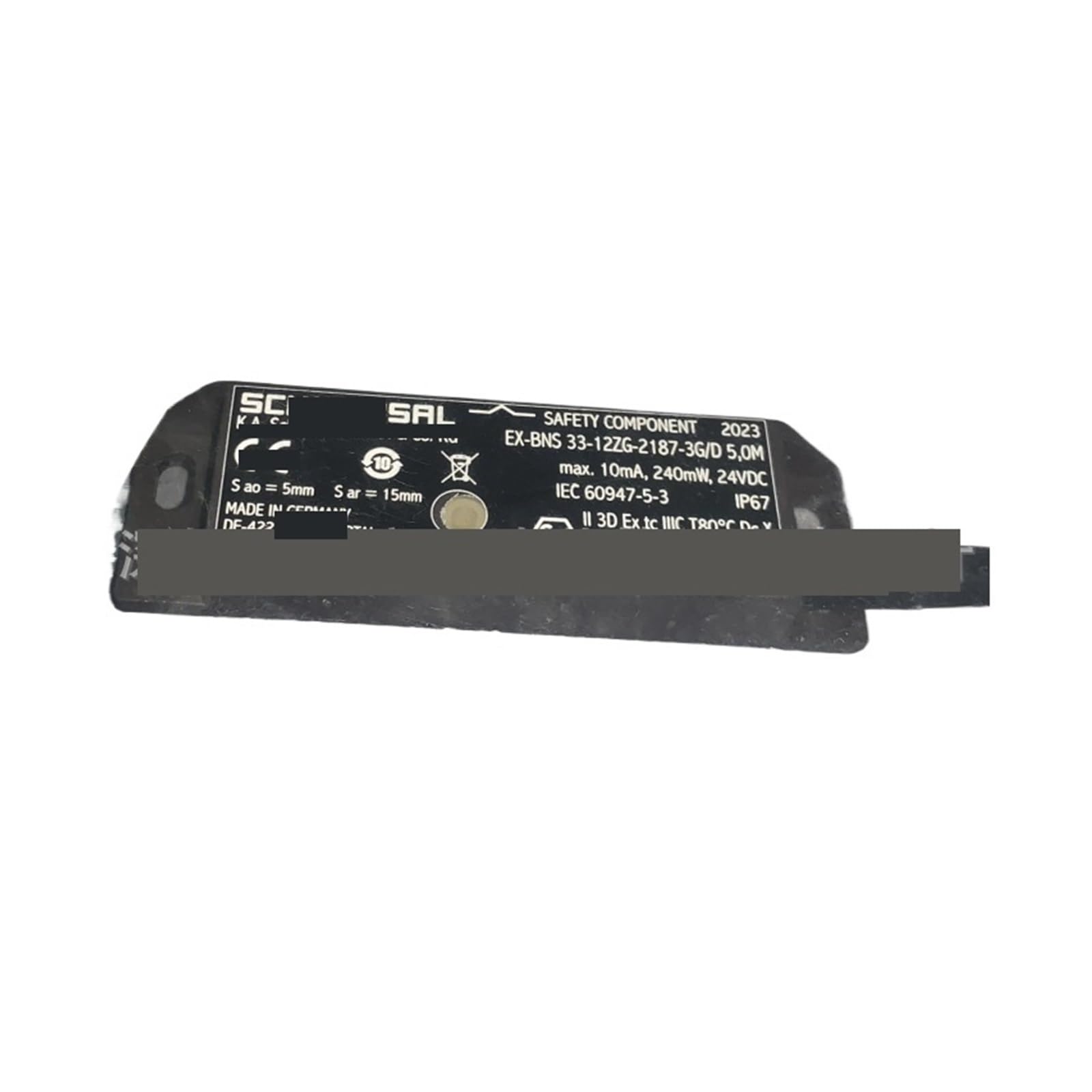 Sicherheitssensor EX- 33-12ZG-2187-3G/D 5,0M 101189299 Magnetsensor