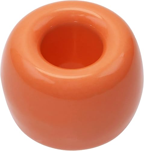 ONLYKXY 1 mini soporte de cerámica para cepillos de dientes, soporte único para bolígrafo, para encimeras de baño, tocador, escritorio, organizador