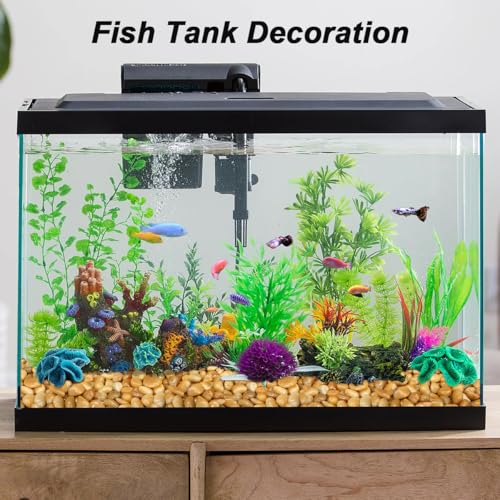 Image of Fish Tank Rocks,Virekm River Rocks, Decorative Ornamental Pebbles Garden Landscaping Stones Gravel Filler for Home Decoration Flower Bed Fish Tank Plants Vases Succulents