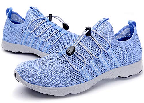 Image of DLGJPA Men's Lightweight Quick Drying Aqua Water Shoes