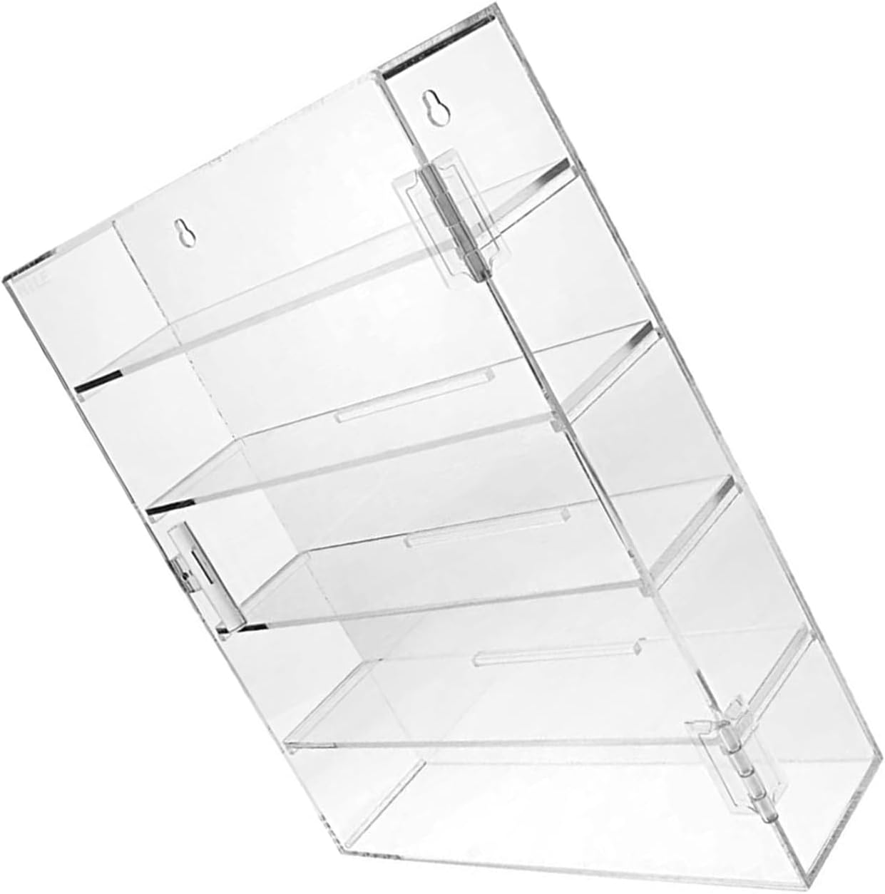 アクションフィギュアの保護カバーを備えたモダンなクリアディスプレイケースストレージストレージダストプルーフ展示ボックスアクリル装飾デ