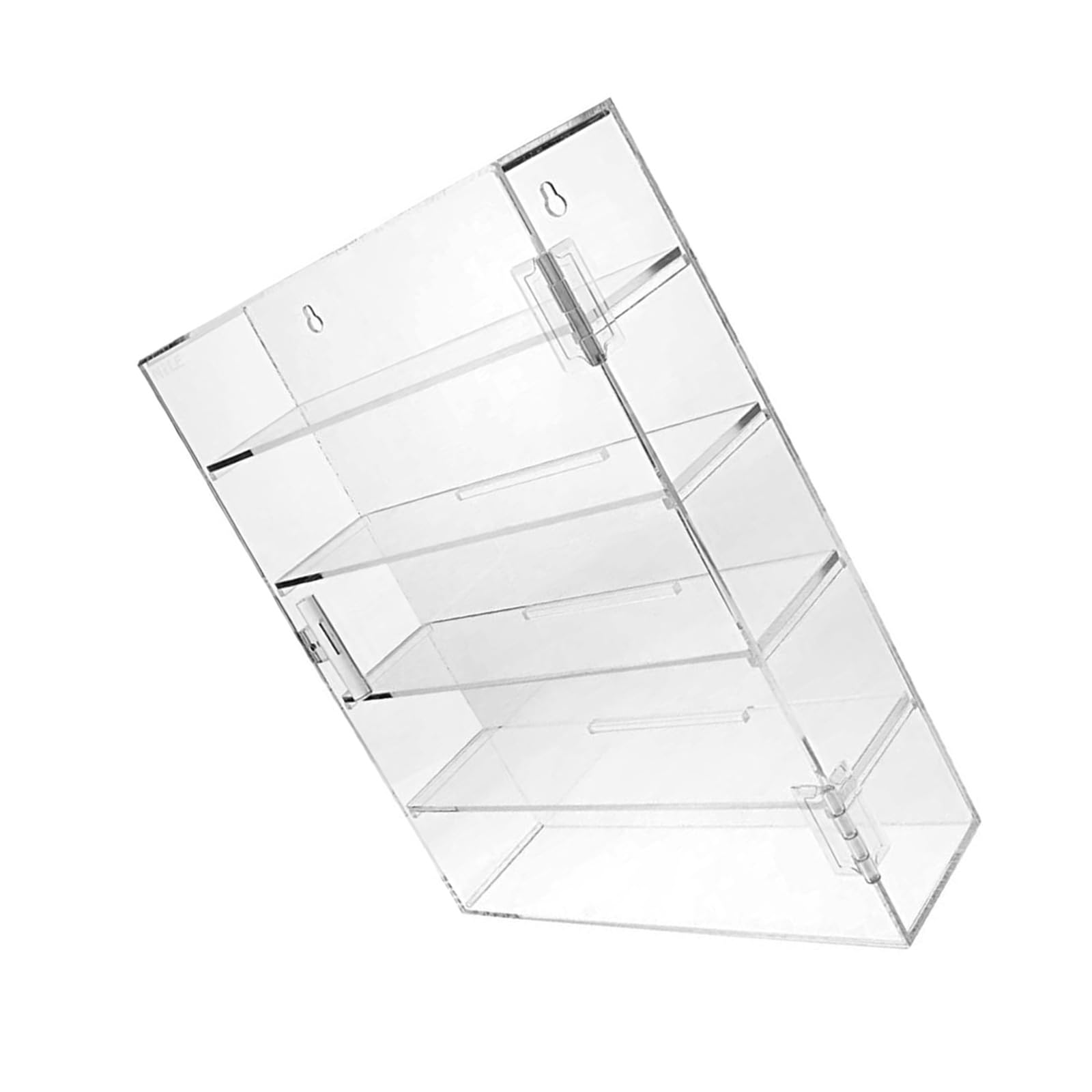 Clear Showcases Box for Collectibles and Action Figures Dustproof Storage Solution with Acrylic Construction Easy Setups Clear Organizers Box