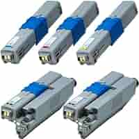 Amazon.co.jp: C511dn/C531dn/MC562dn 大容量カラー4色セット+黒