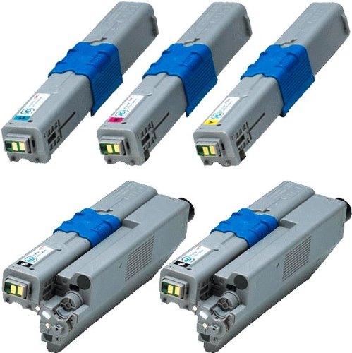 Amazon.co.jp: C511dn/C531dn/MC562dn 大容量カラー4色セット+黒