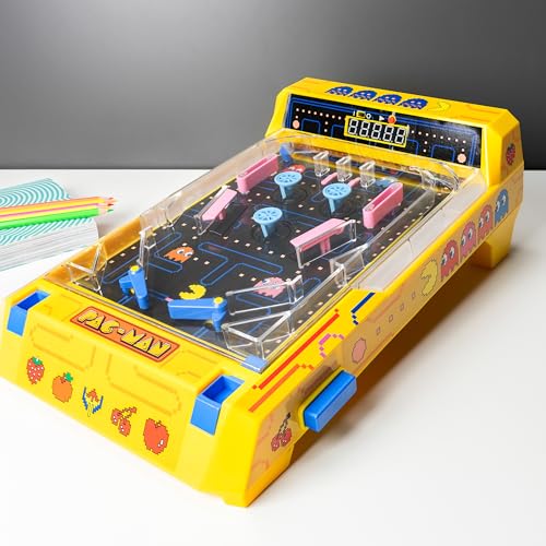 Merchant Ambassador Electronic Arcade Pinball Pac-Man Edition Desktop Game