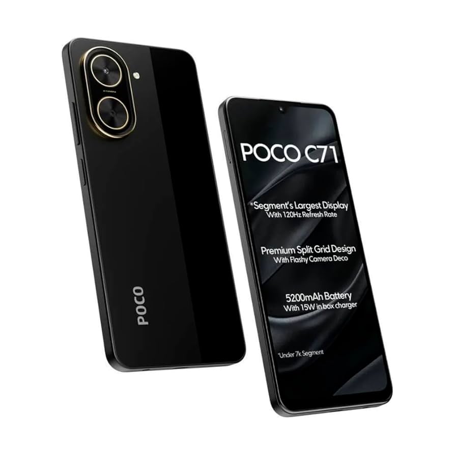 POCO C71 ブラック3台 Amazon.com: Poco C71 4G LTE (for Tmobile Mint Tello & Global