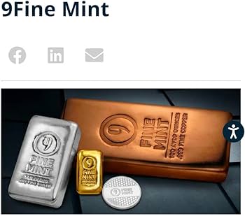 Amazon.co.jp: アメリカ製?FINE MINT社銅インゴット100oz銅塊延べ棒