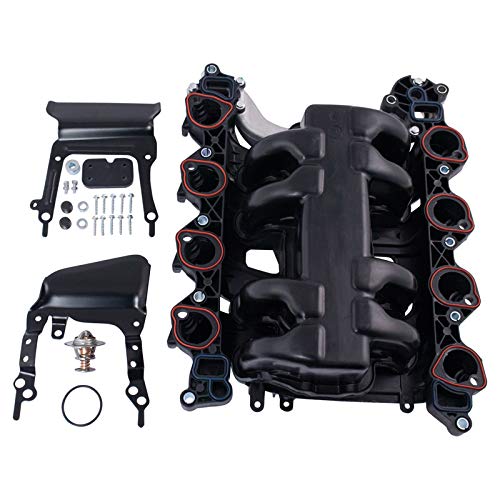 Image of TRQ Intake Manifold w /Gasket Thermostat O-Rings for Ford Lincoln Mercury 4.6L
