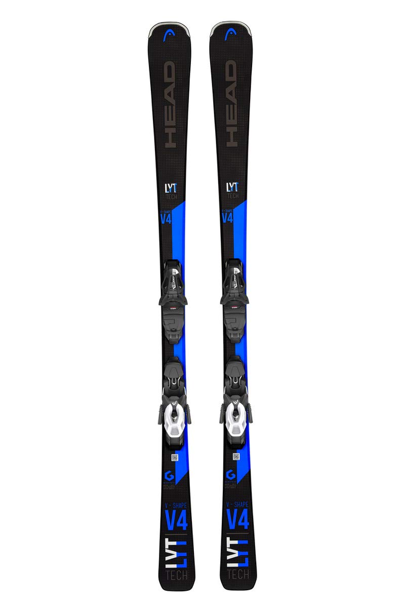 Head Unisex V-Shape V4 LYT Powerrail Graphene Black/Blue Piste
