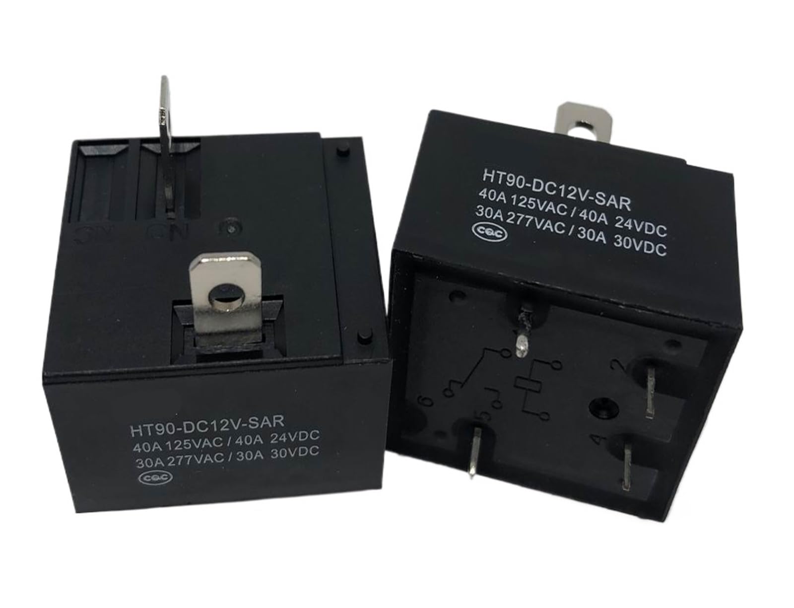 YZWRWRMKTB 1pc HT90-DC12V-SAR (MPQ4-1A-12V-40A) Relay 4pins