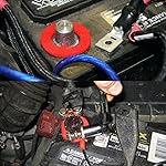 Ampper Battery Terminal Cleaning & Repair Kit, Battery Terminal Cleaning Kit with 5 Shims, 2 Brushes and 12 Piece Washers - Image 5